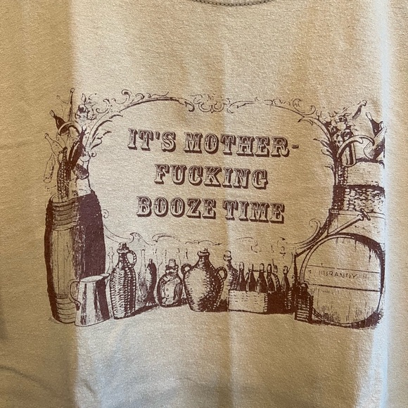 It’s Motherf***ing Booze Time tee - Picture 2 of 4